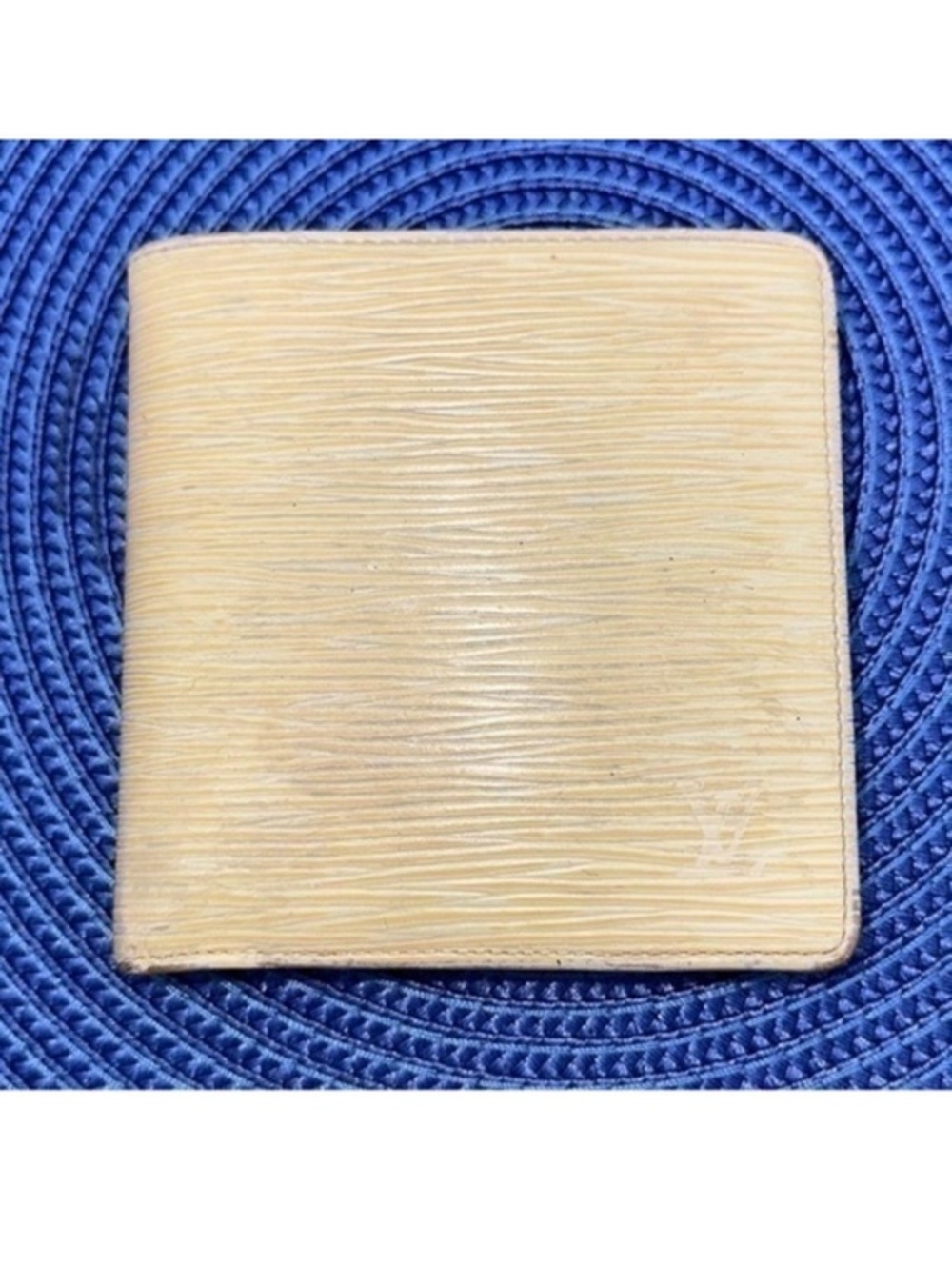 AUTHENTIC Louis Vuitton Marco Wallet. Previously owned. Light yellow.